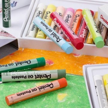 Pentel Yağlı Pastel Boya 25li