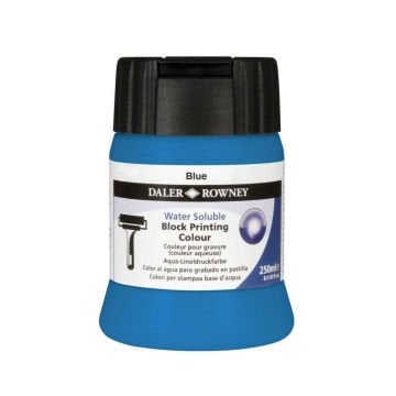 Daler Rowney Su Bazlı Baskı Mürekkebi 250ml Blue