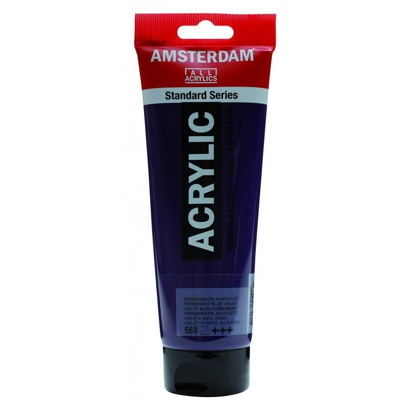 Amsterdam Akrilik Boya 120ml 568 Permanent Blue Violet