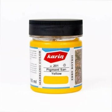 Karin Ebru Boyası 105ml 201 Pigment Sarı
