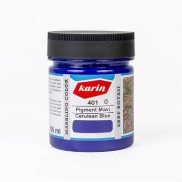 Karin Ebru Boyası 105ml 401 Pigment Mavi