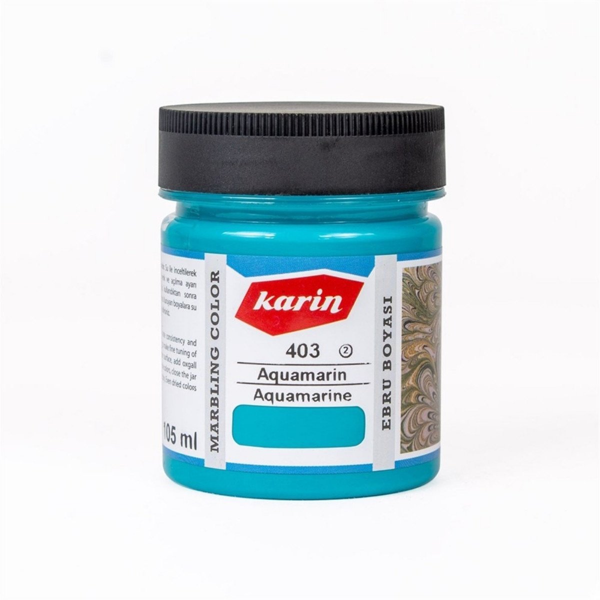 Karin Ebru Boyası 105ml 403 Aquamarin