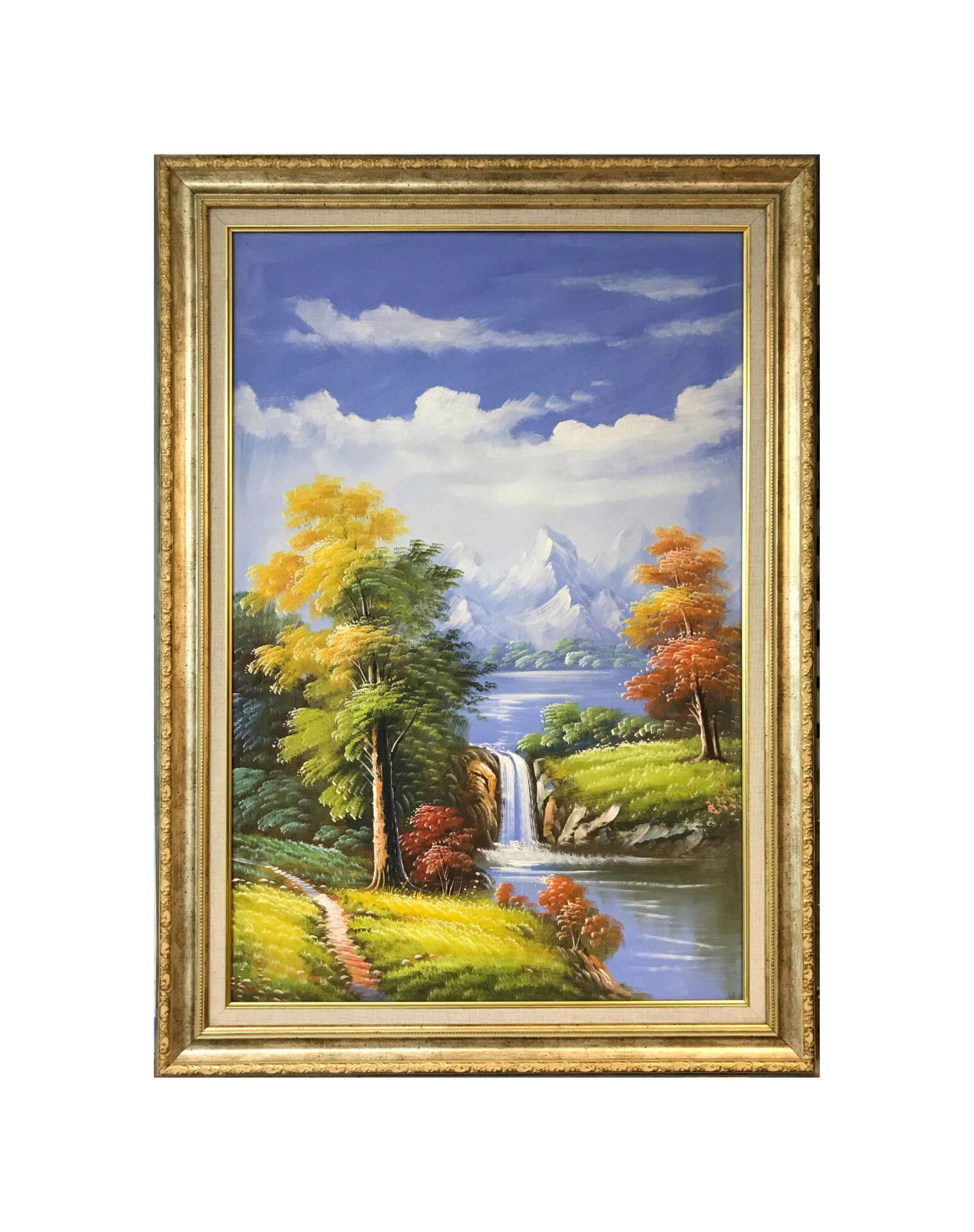 Yağlıboya Tablo Manzara Dikey 75x105 cm