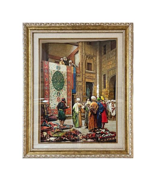 Rölyef Tablo Halı Satıcısı 67x86 cm