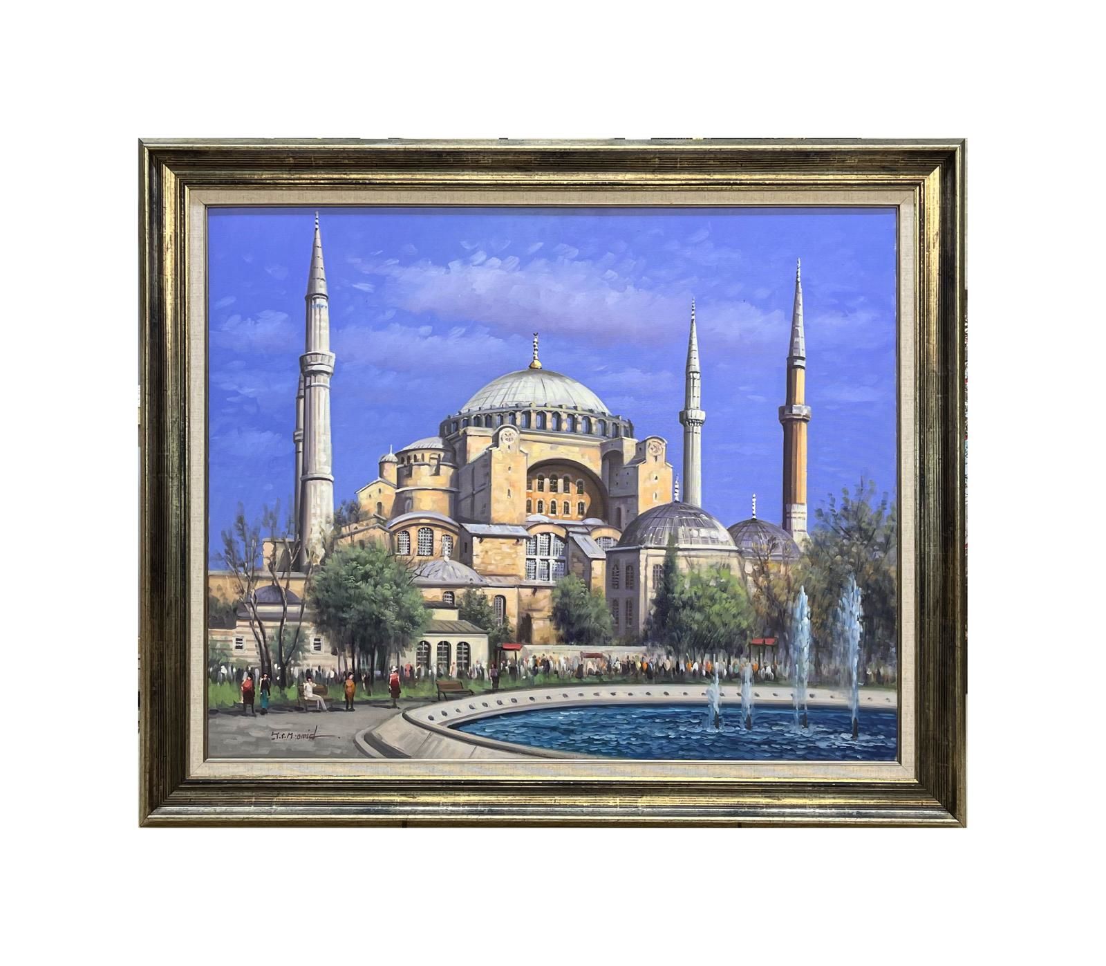 Ayasofya Camii Yağlıboya Tablo 100x120 cm