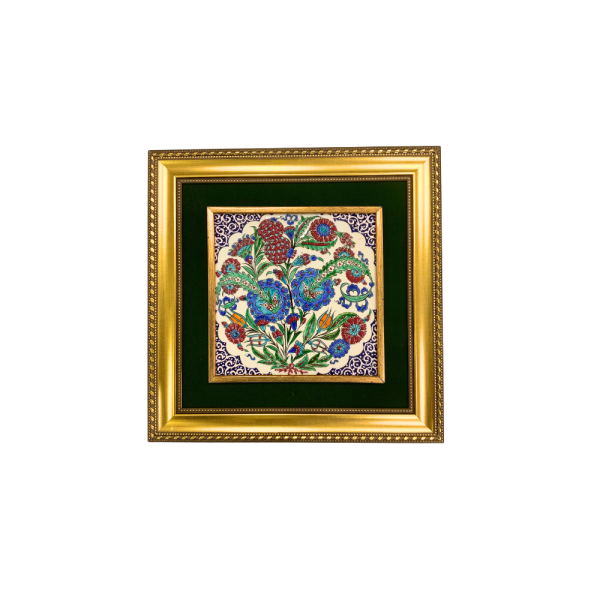 Çini Tablo Motif-9 35x35 cm