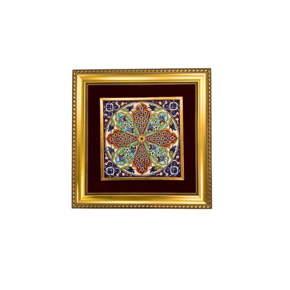 Çini Tablo Motif-11 35x35 cm
