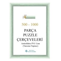 Puzzle Çerçevesi 22 mm 48x68 (1000'luk) - GÜMÜŞ