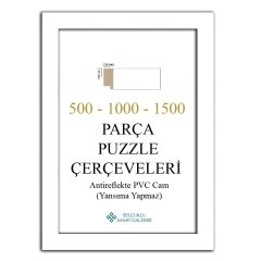 Puzzle Çerçevesi 30 mm 50x70 cm Çerçeve 35x50 cm BEYAZ - 35x50 (500'luk)