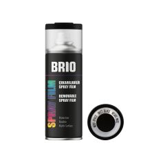 Brio Sprey Boya Çıkarabilinir Opak Siyah 400 Ml