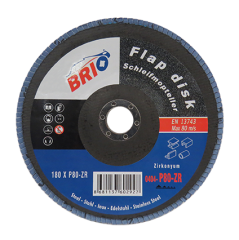 Brio Flap Disk 180Xp60 Zr