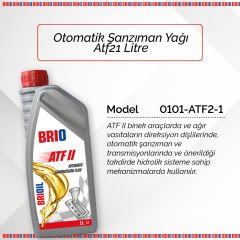 Brio Otomatik Şanzıman Yağı Atf2 1 Litre Kırmızı