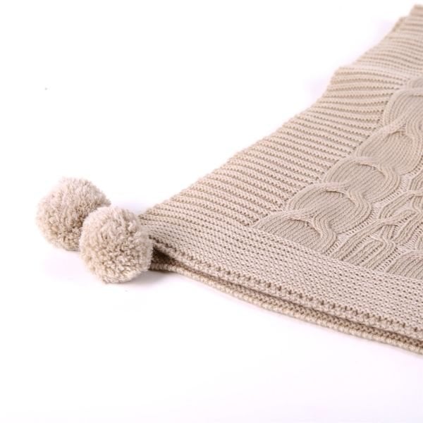 Ta11002 Örgü Koltuk Şalı TAŞ