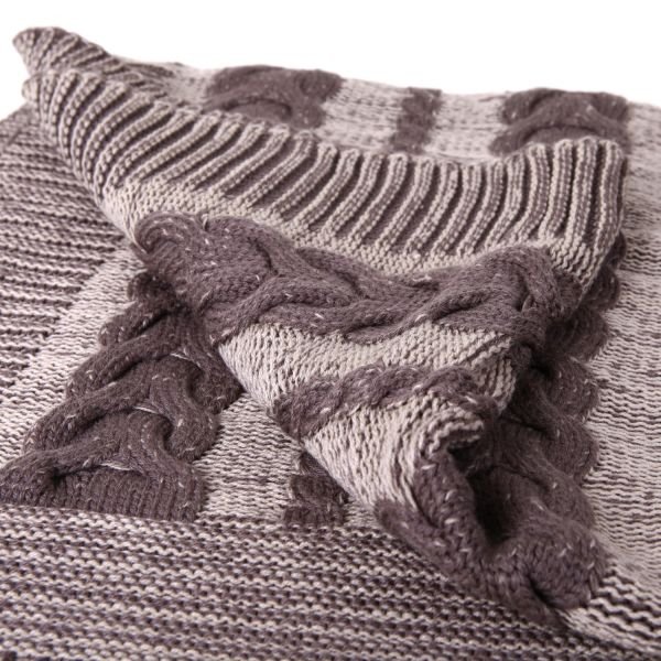 Örgü Koltuk Şalı