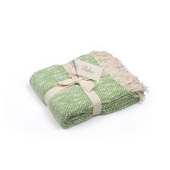 Örgü Koltuk Şalı Yeşil