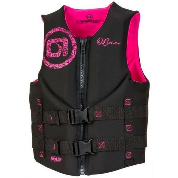 OBRIEN VEST L WMS TRADITIONAL PINK CAN YELEĞİ