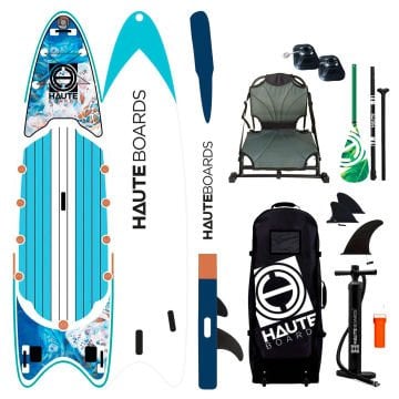 Haute Boards 12'6 Outrigger Şişme Balıkçı Sup Full Set