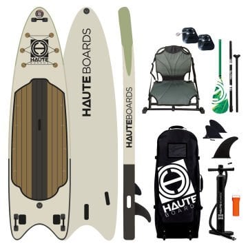 Haute Boards 12'6 Outrigger II Şişme Balıkçı Sup Full Set