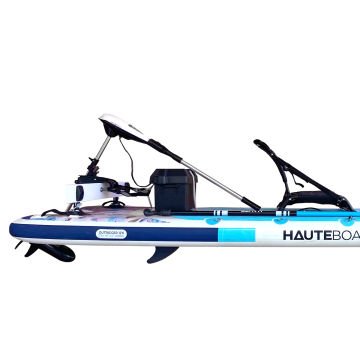 Haute Boards 12'6 Outrigger Şişme Balıkçı Sup + Elektrikli Motor Full Set