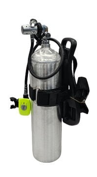 Tekne Scuba Set 5 Litre - Çantalı