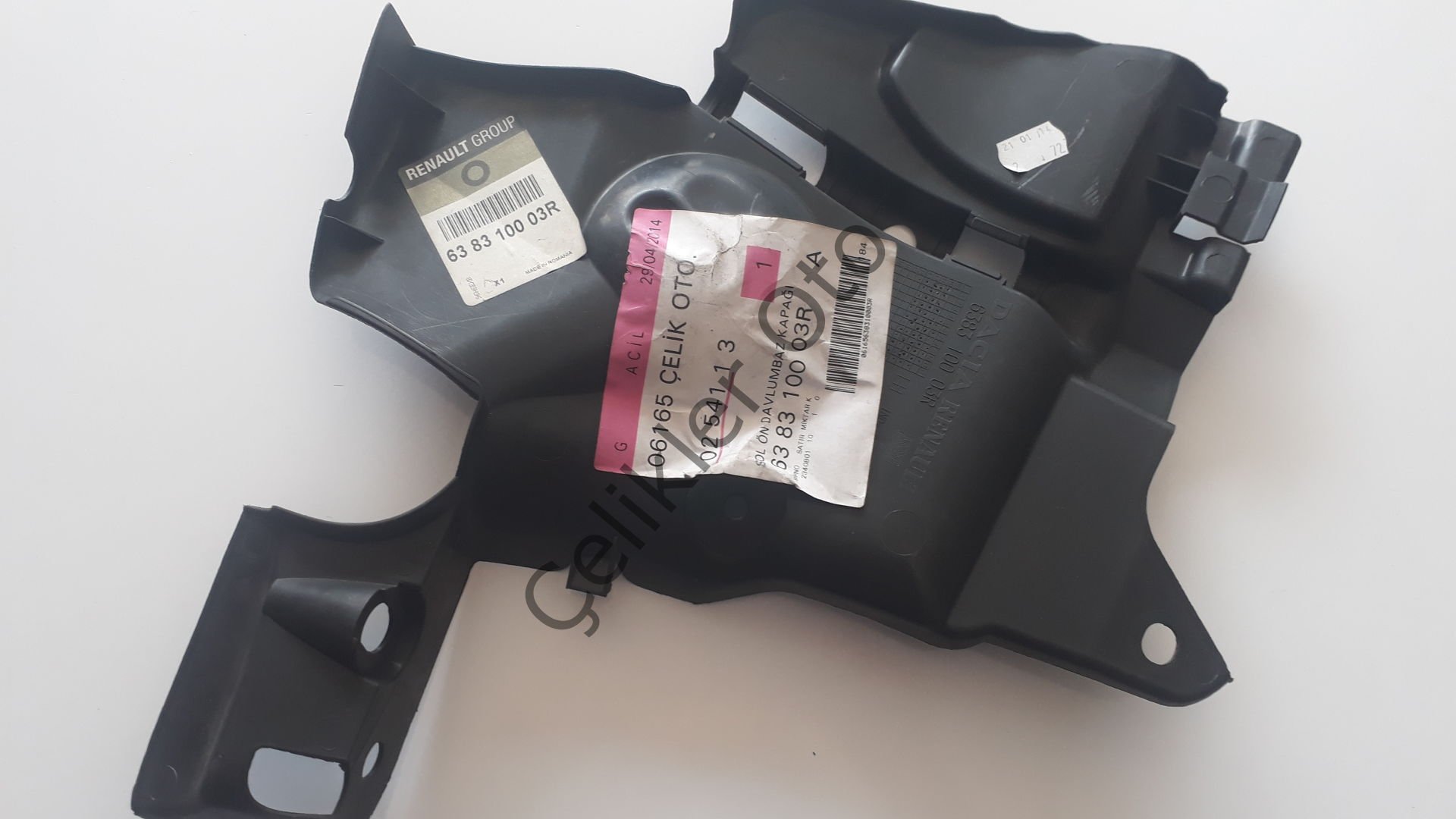 Sol Ön Davlumbaz Kapağı Dacia Duster 638310003R