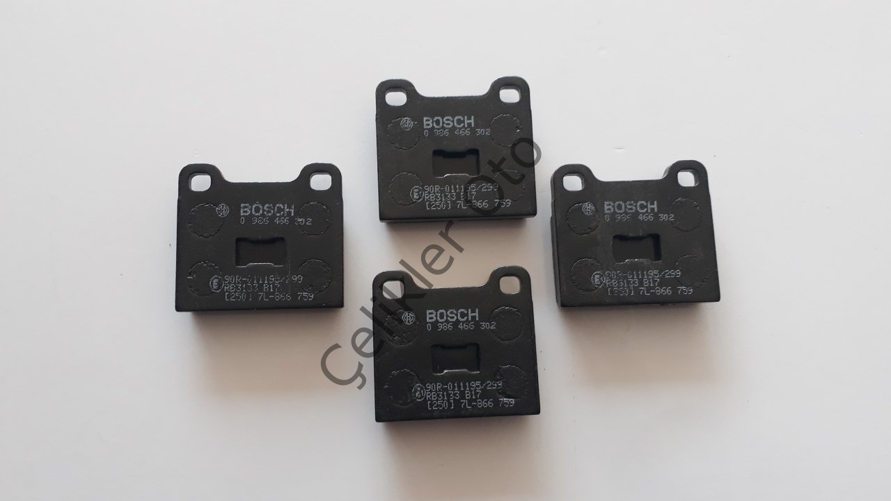 Arka Fren Balatası S70 V70 C70 850 30793802