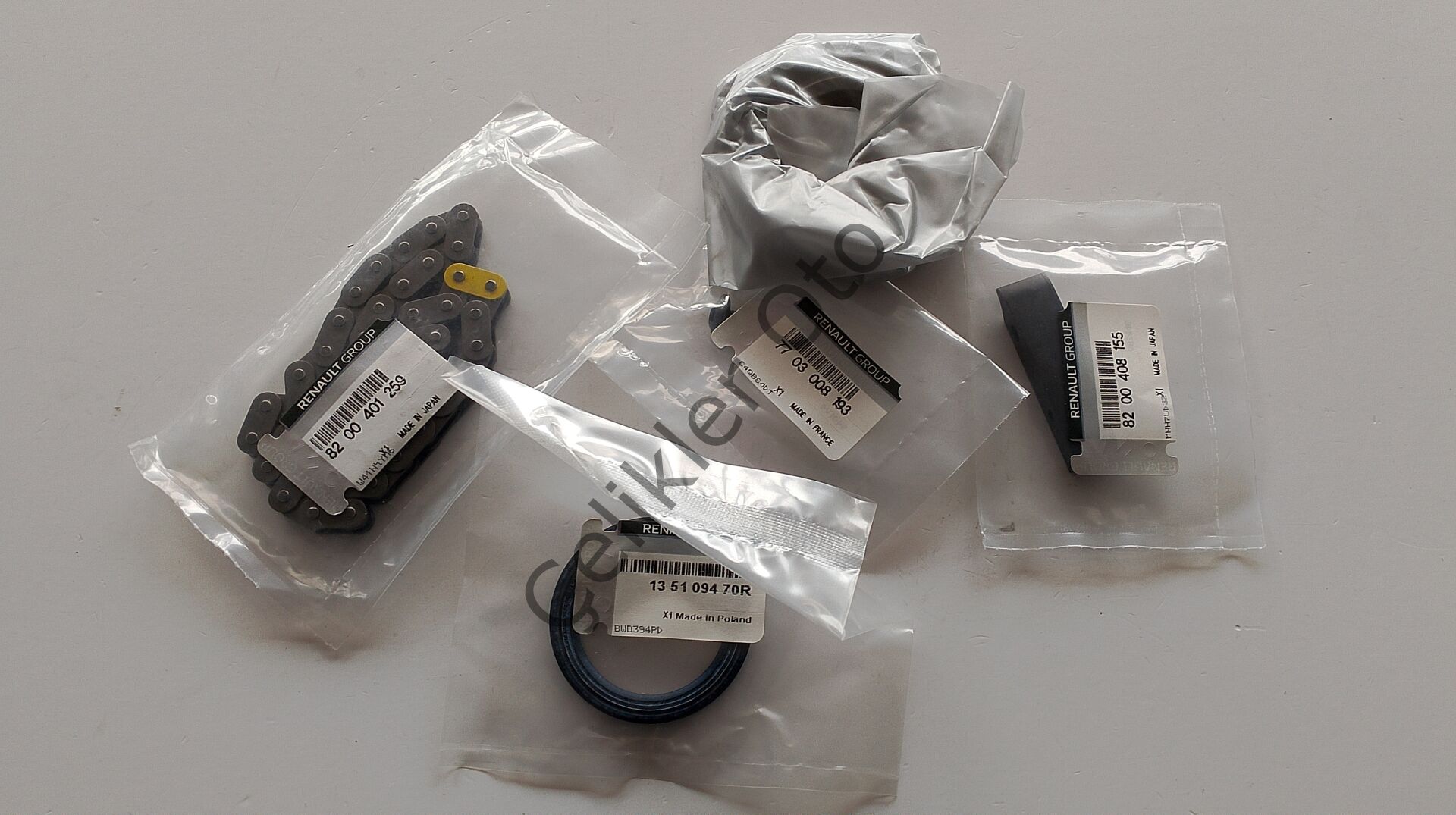 Yağ Pompa Zinciri+Dişlisi Kango 1,9Dizel F8Q 7701472674