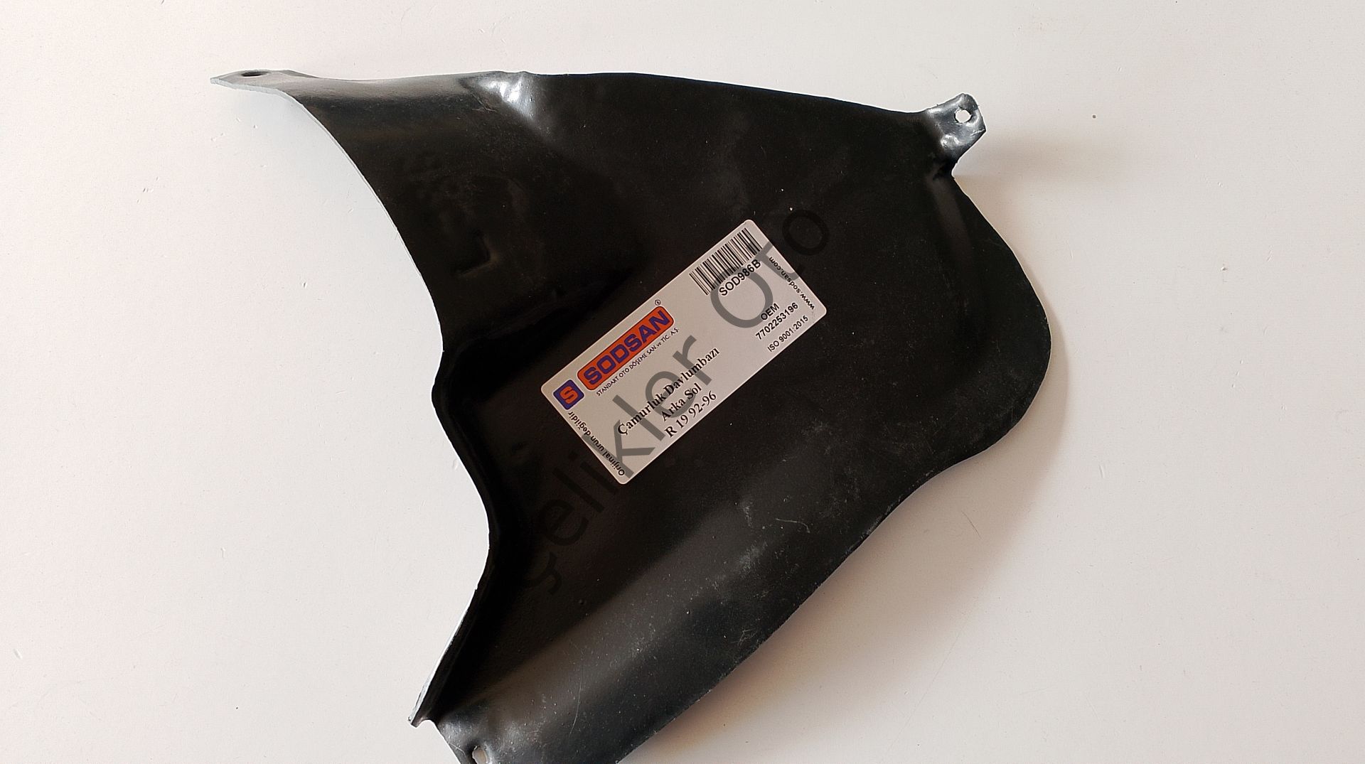 Sol Arka Çamurluk Davlumbazı Renault R19 7702253196