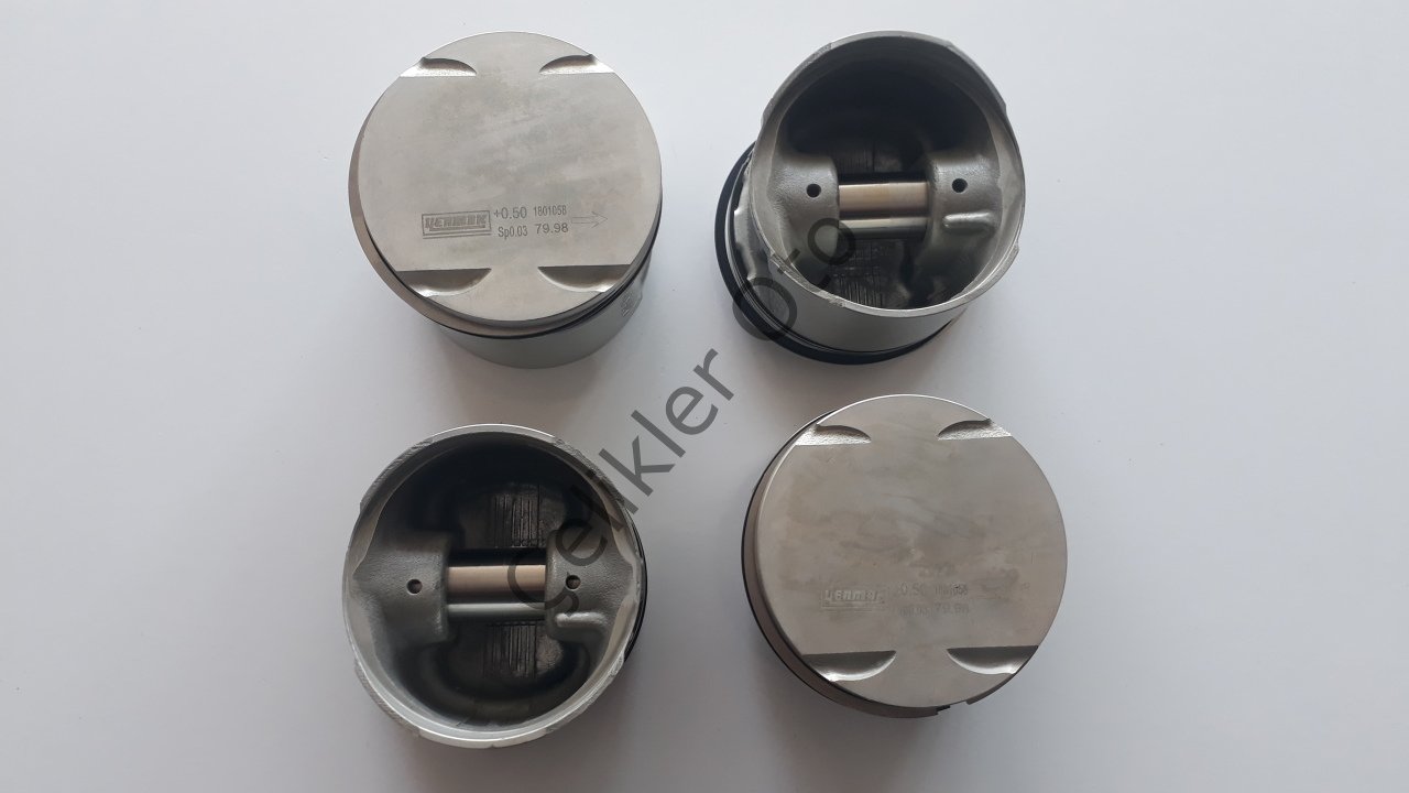 Piston Segman Takımı 0,50 Clio Scenic Megane 1,4 16V K4J 7701474904