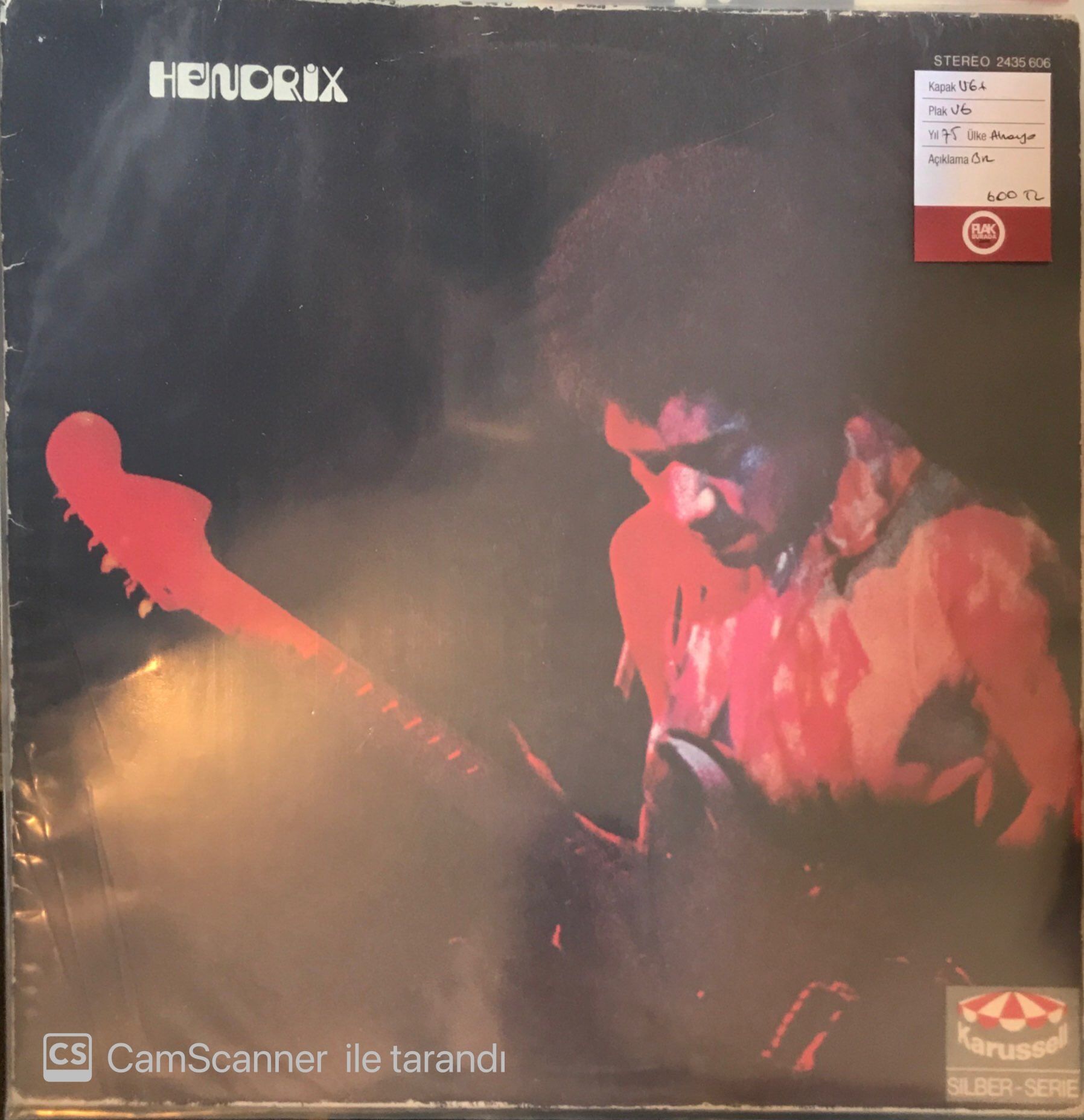 Jimi Hendrix Band Of Gypsys LP