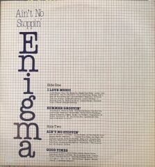 Enigma Ain't No Stoppin' LP