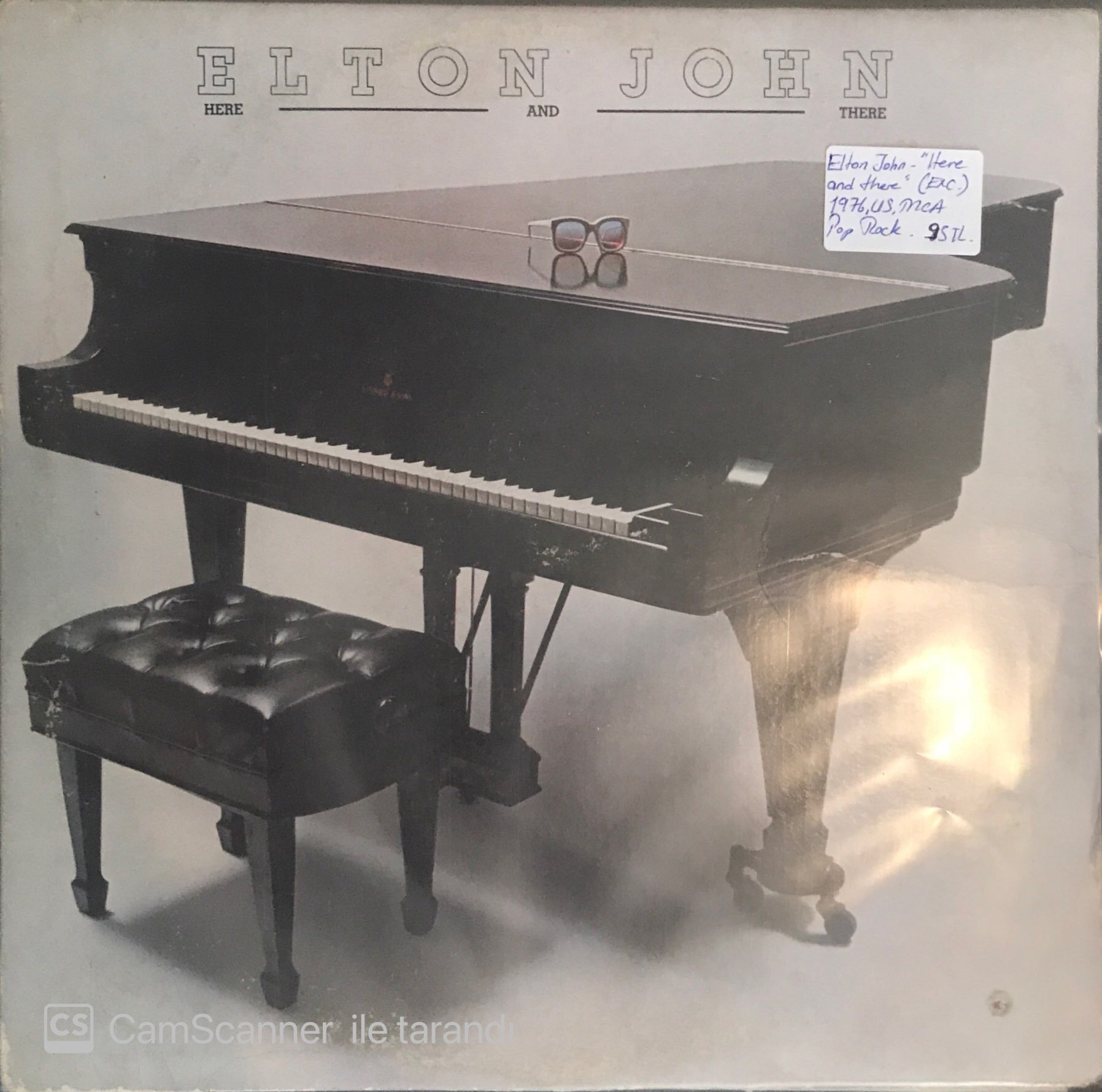 Elton John Here And There LP