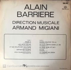 Alain Barriere - Angela / Viva Ouagadougou / Les Yeux D'elsa... LP