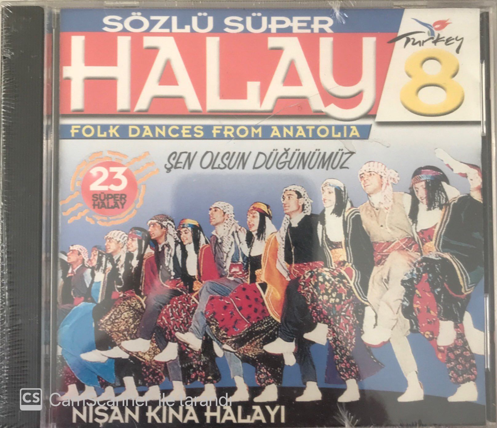 Sözlü Süper Halay 8 CD