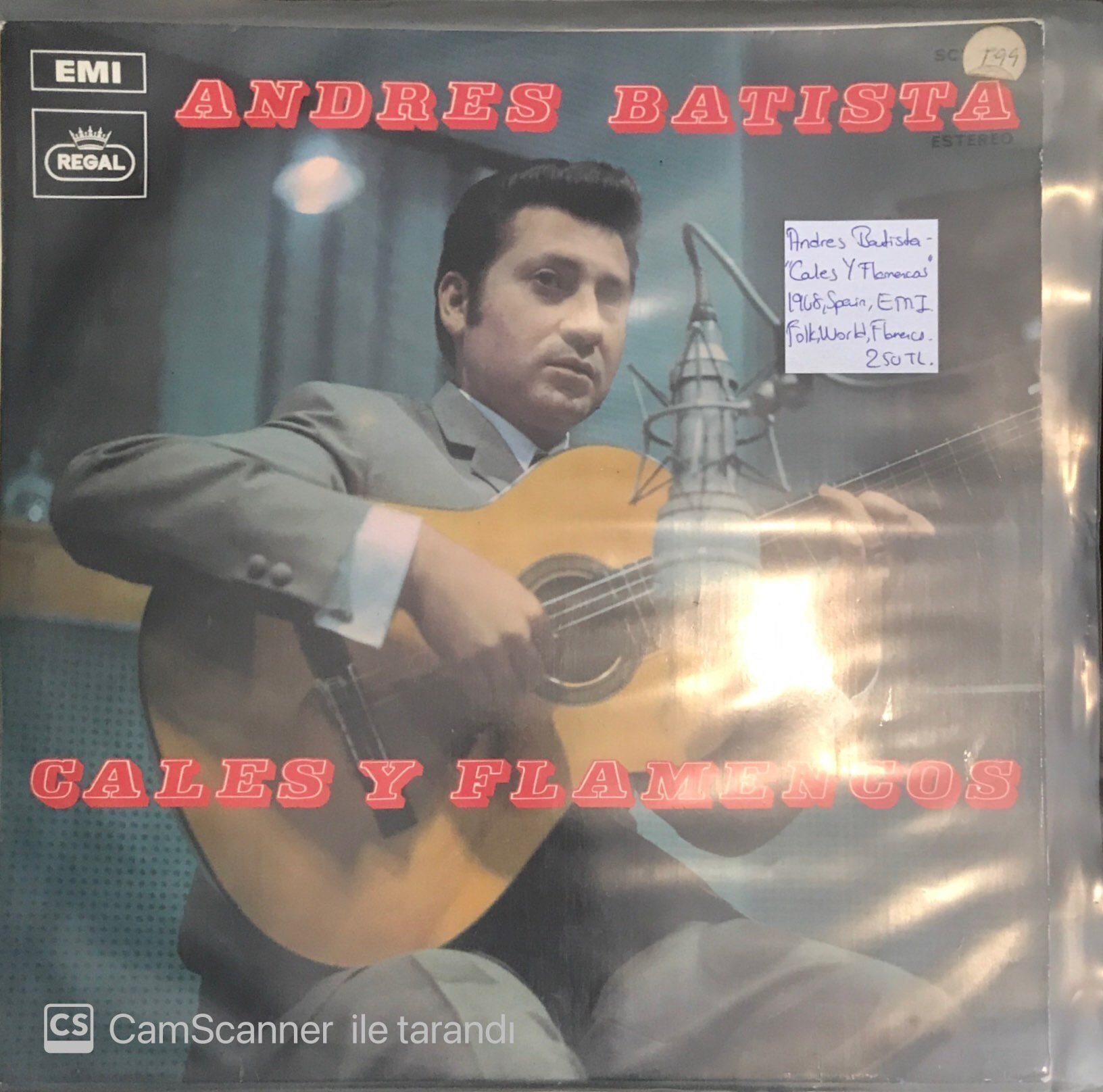 Andres Batista Cales Y Flamencos LP