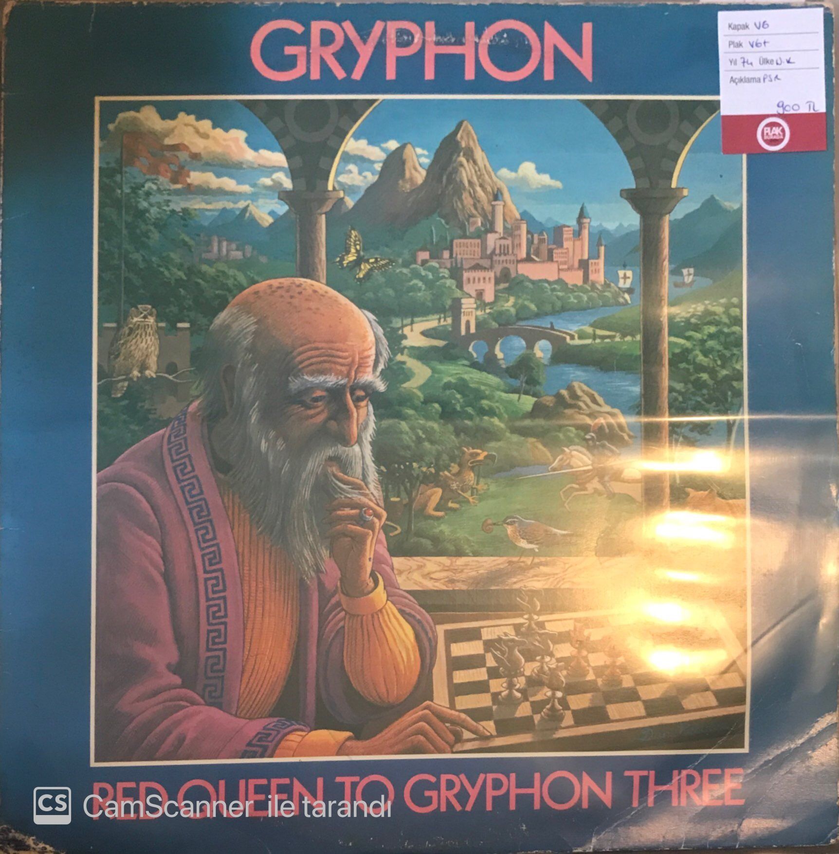 Gryphon - Red Queen To Gryphon Three LP