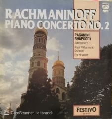 Rahmaninoff Piano Concerto No.2 Paganini Rhapsody LP