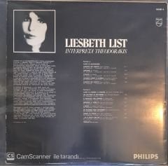 Liesbeth List - Interpreta Theodorakis LP