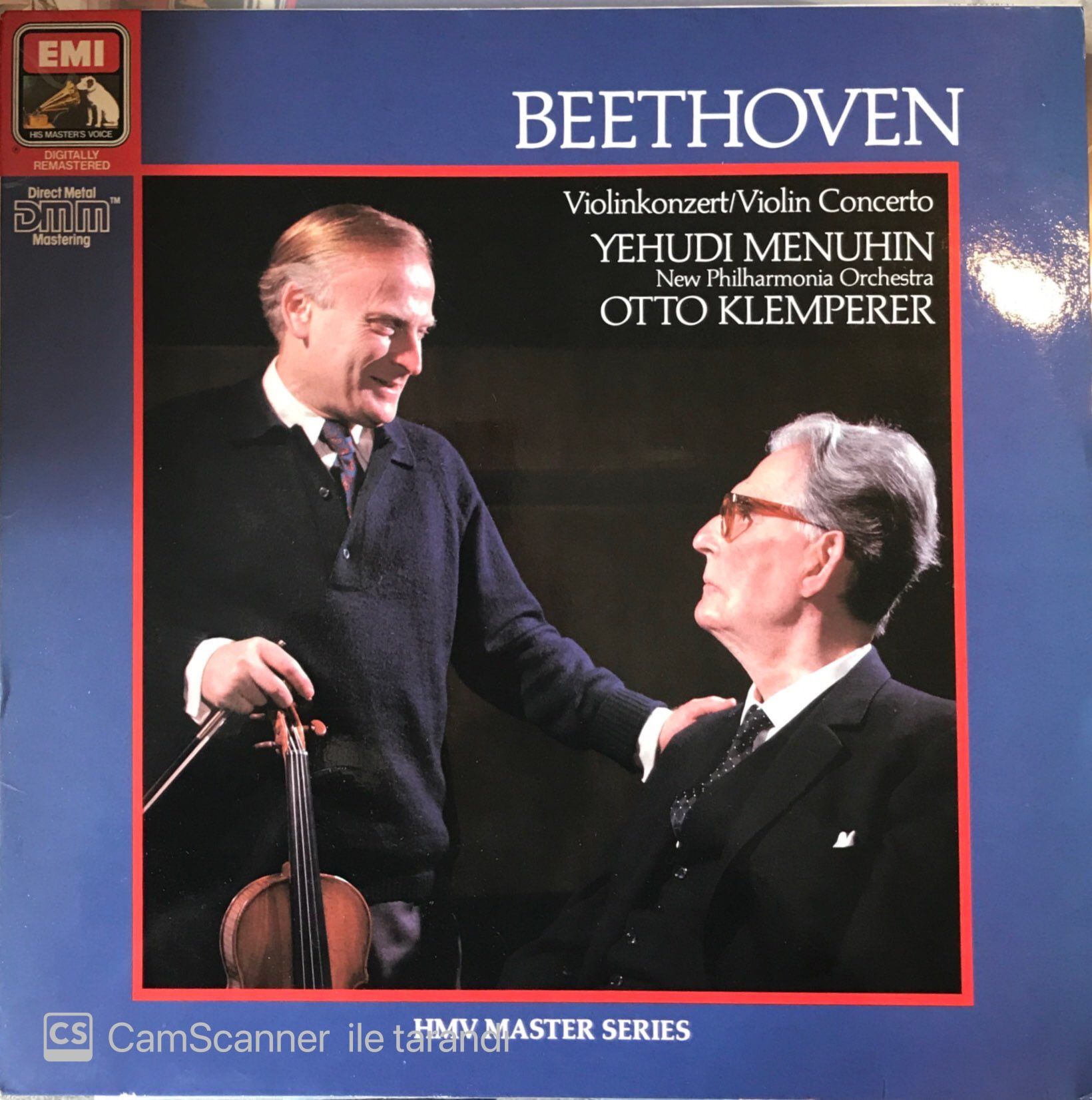 Beethoven Violinkonzert / Violin Concerto Yehudi Menuhin New Philharmonia Orchestra Otto Klemperer LP