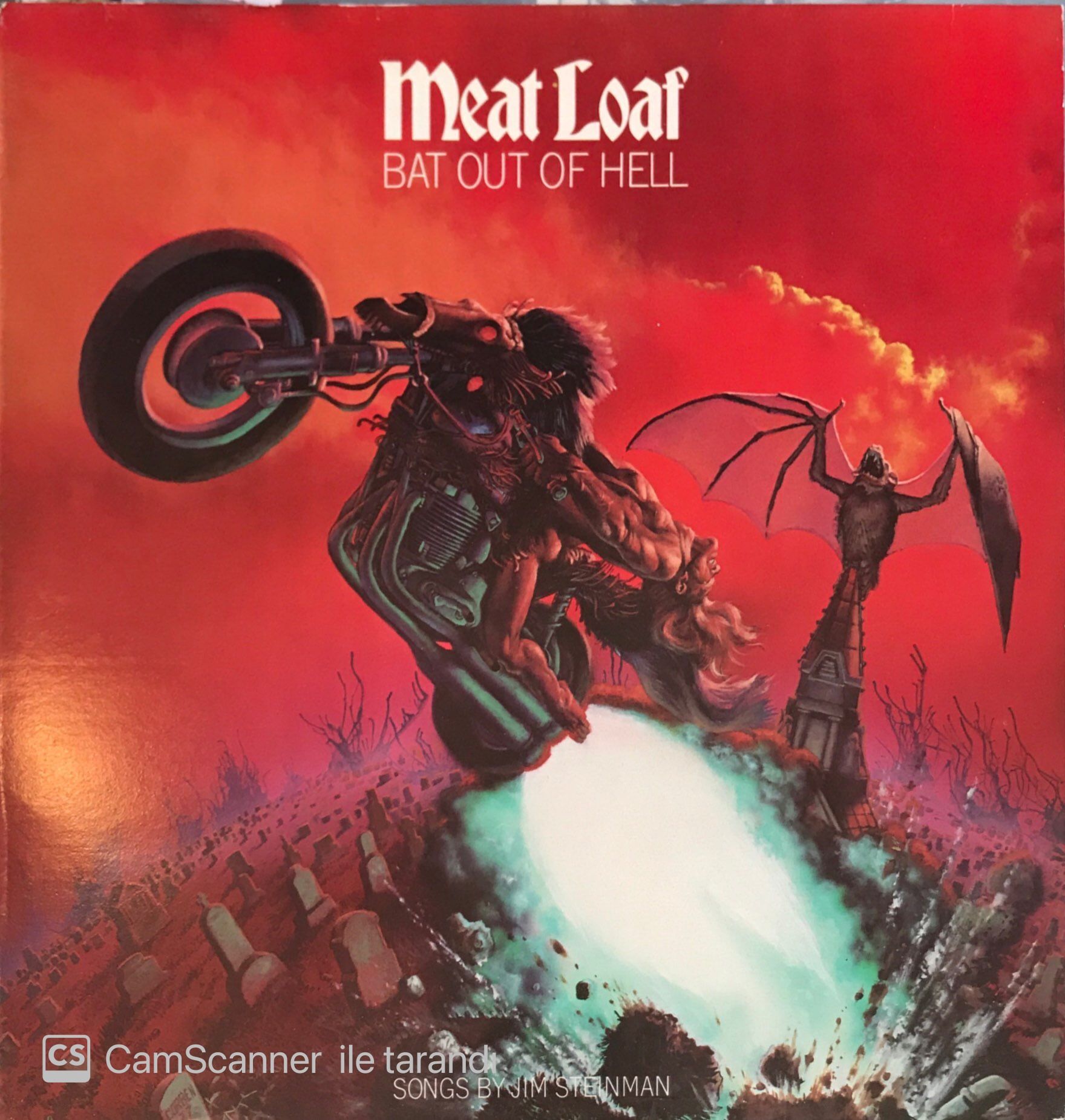 Meat Loaf Bat Out Of Hell LP