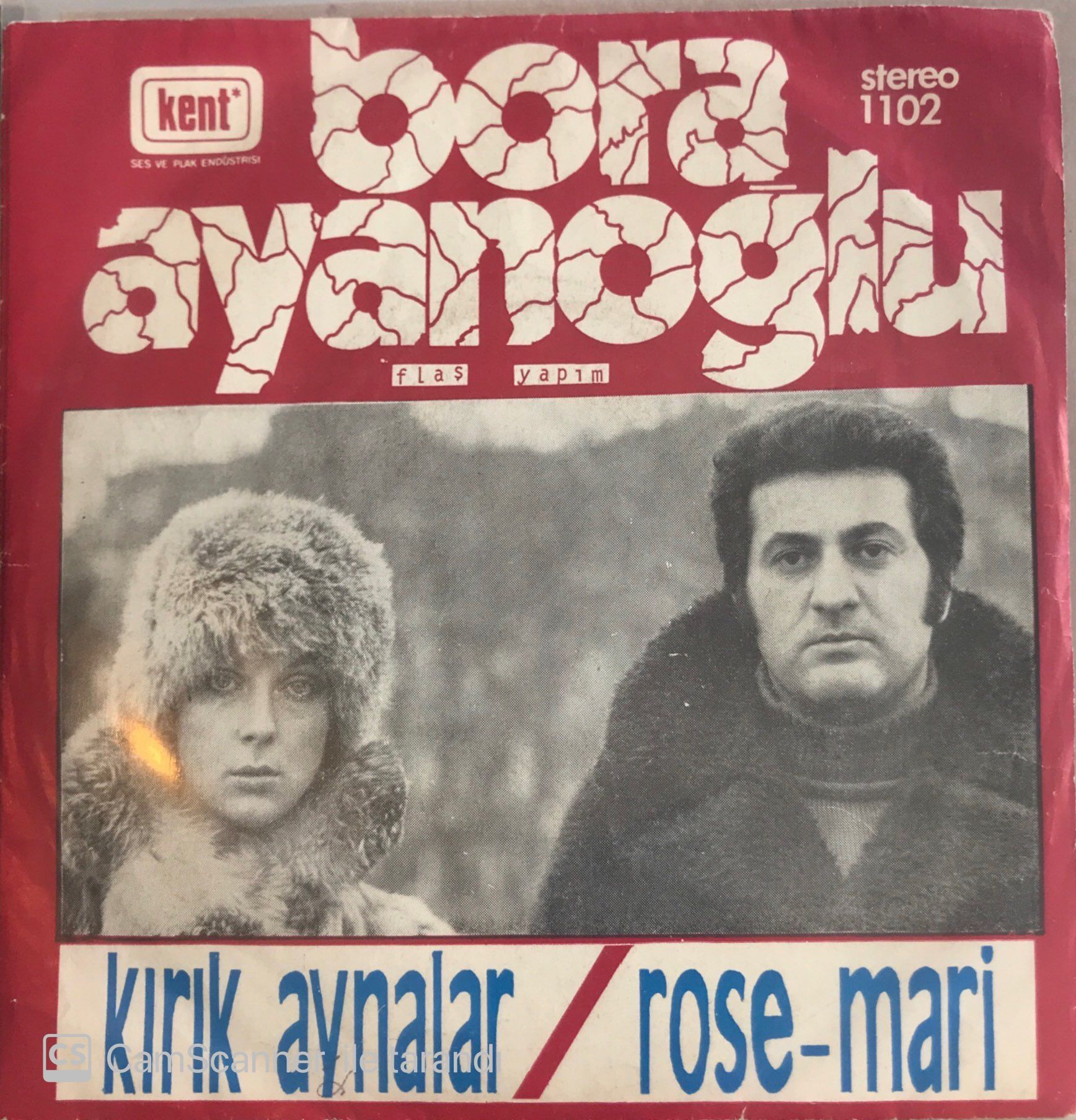 Bora Ayanoğlu Kırık Aynalar Rose Mari 45lik