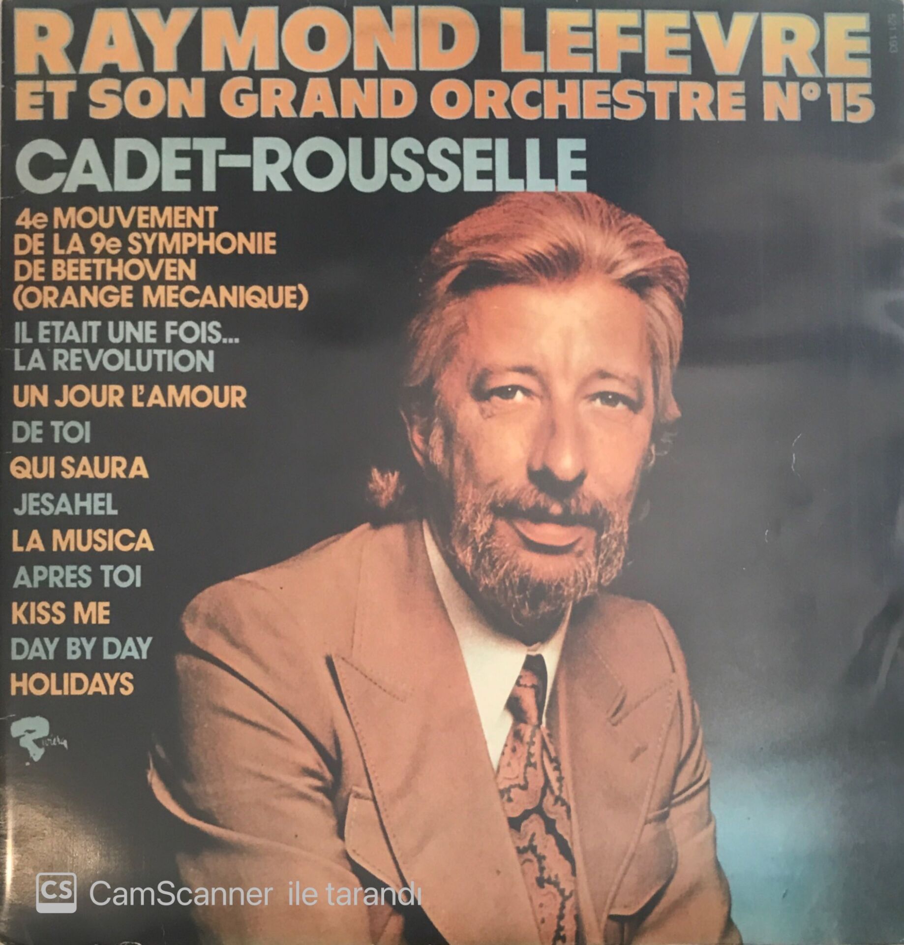 Raymond Lefevre Et Son Grand Orchestre No 15 Cadet-Rousselle LP