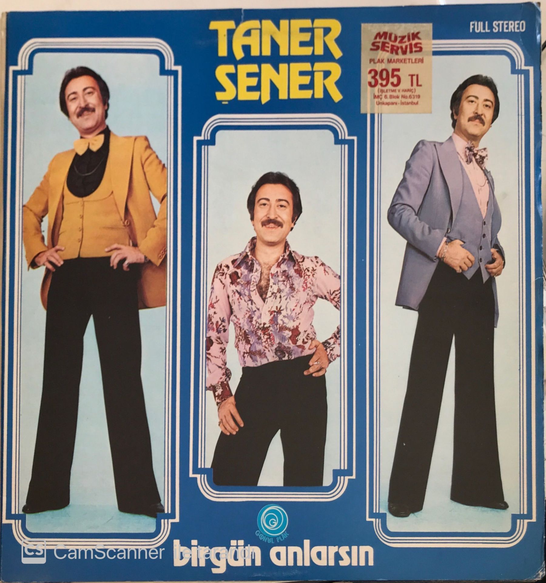 Taner Şener - Birgün Anlarsın LP