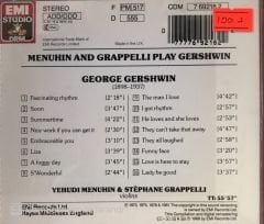 Menuhin & Grapelli Play Gershwin CD