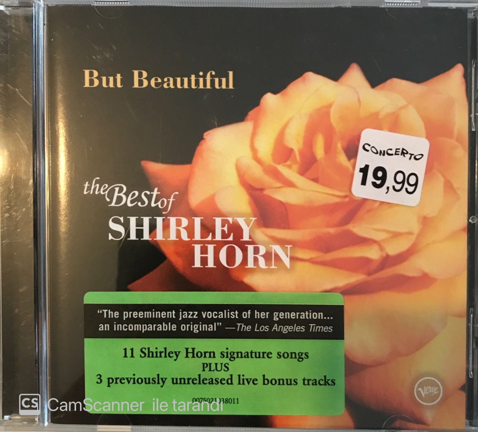 The Best Of Shirley Horn - But Beautiful CD