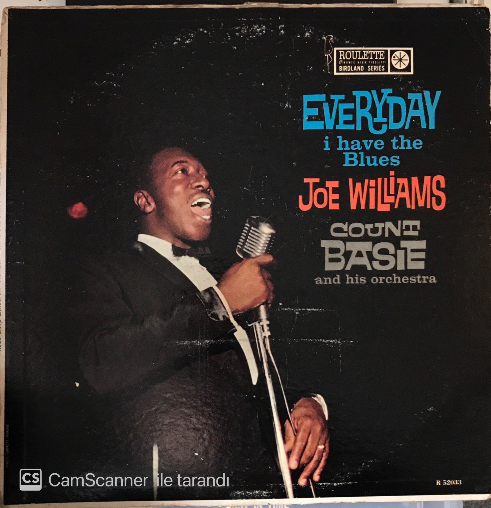 Everyday I Have The Blues Joe Williams Count Basıe And His Orchestra LP