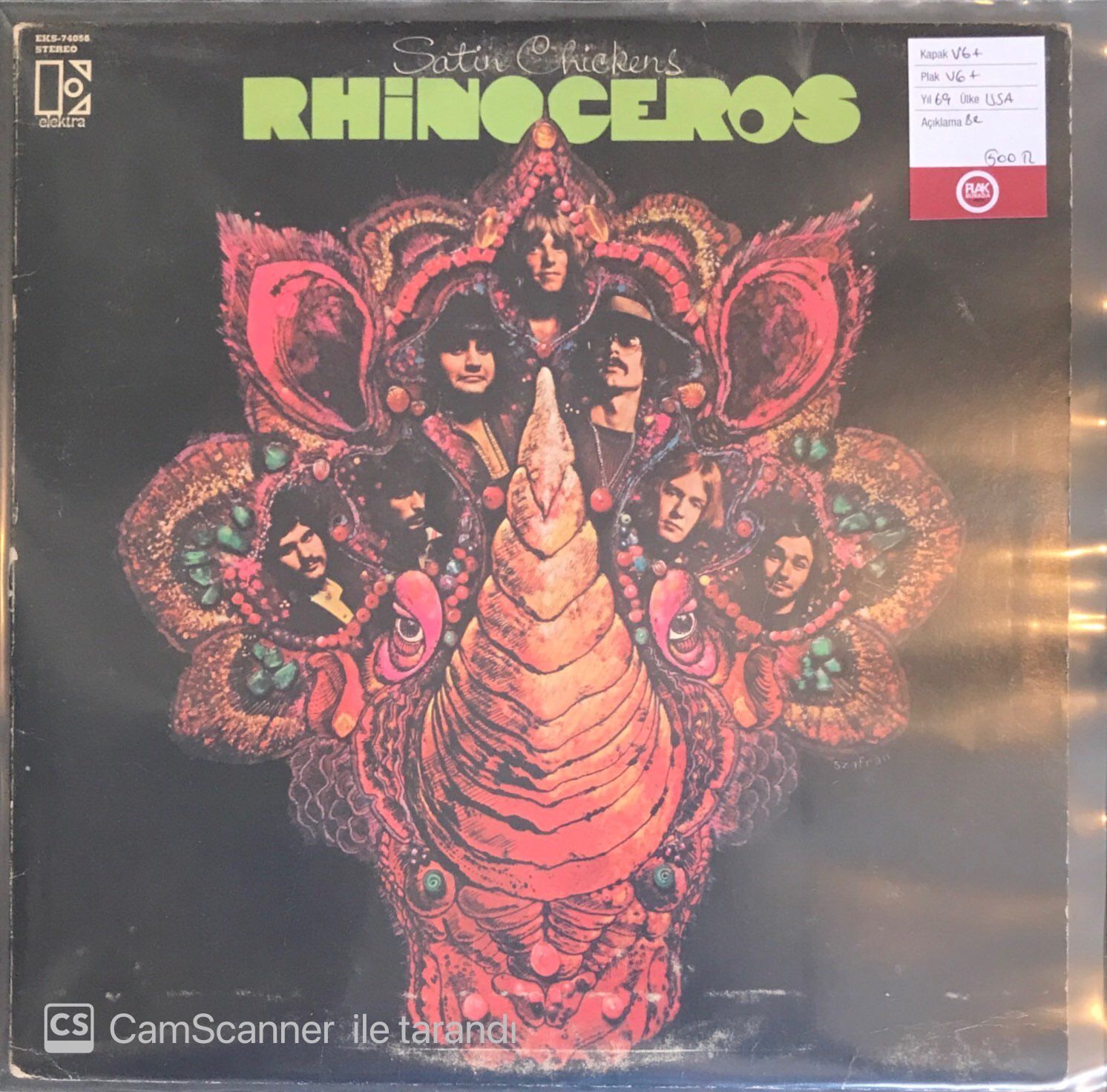 Rhinoceros - Satin Chickens LP