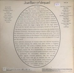 Joan Baez On Vanguard LP