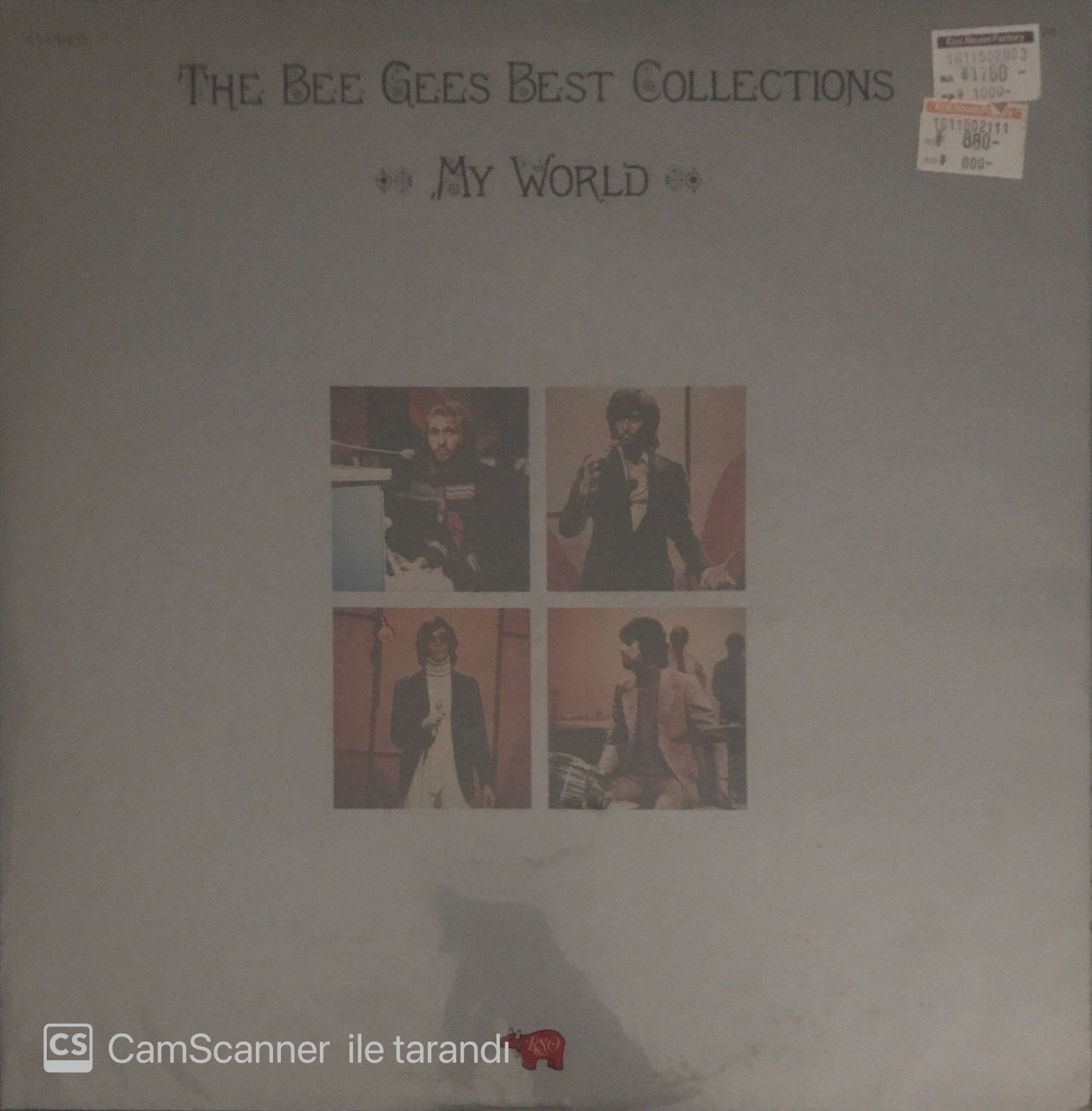 The Bee Gees Best Collections My World Japon Baskı LP