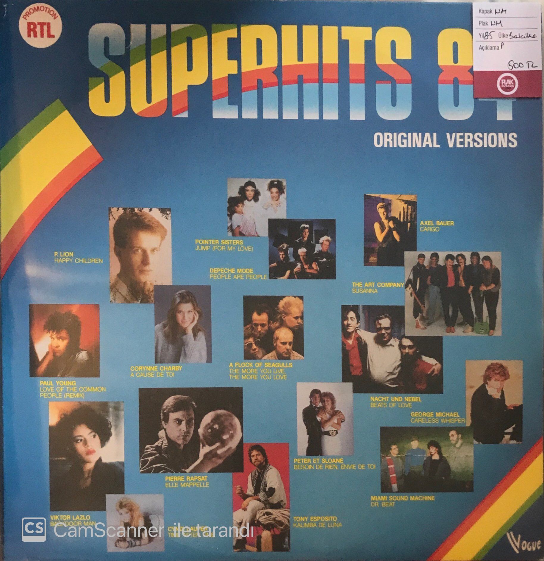 Superhits 84 Original Versions LP